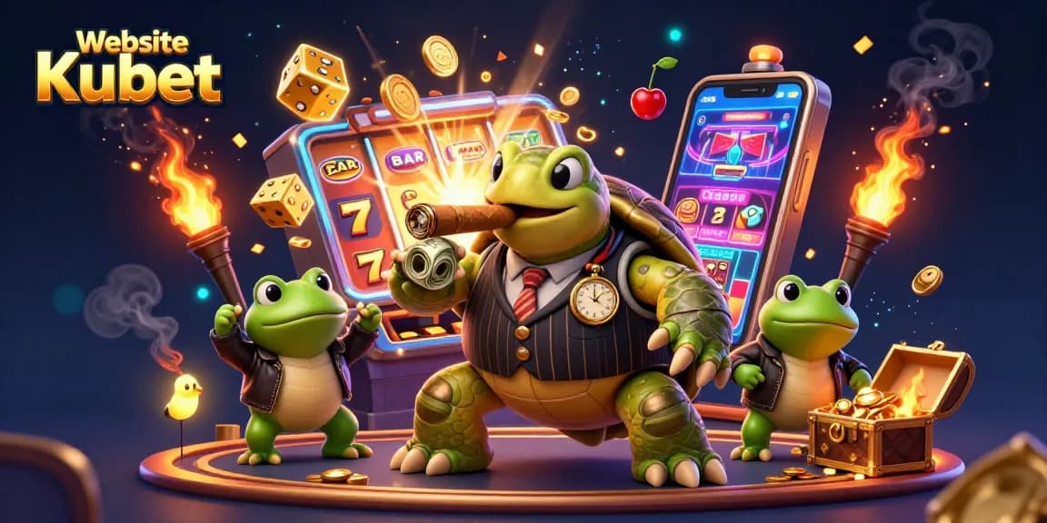 Experience the excitement of game wins at Website Kubet with vibrant casino characters and themed elements.