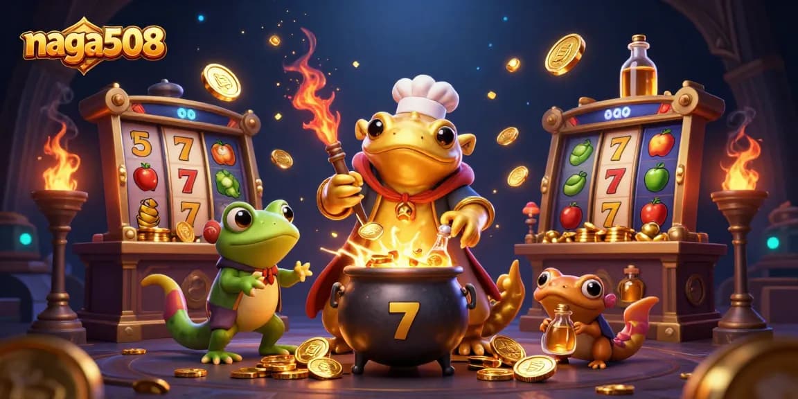 Naga508 offers exciting online slots and a rich experience with golden elements and thrilling gameplay.