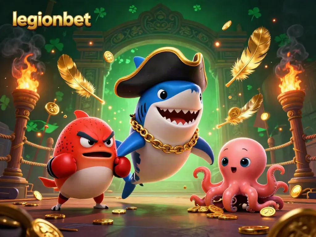 Join the excitement at legionbet with thrilling casino action featuring vibrant characters and elements.