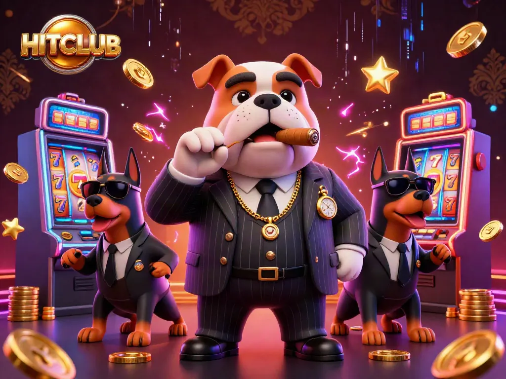Experience high-quality gaming at HITCLUB with vibrant slots and engaging characters in a lively atmosphere.