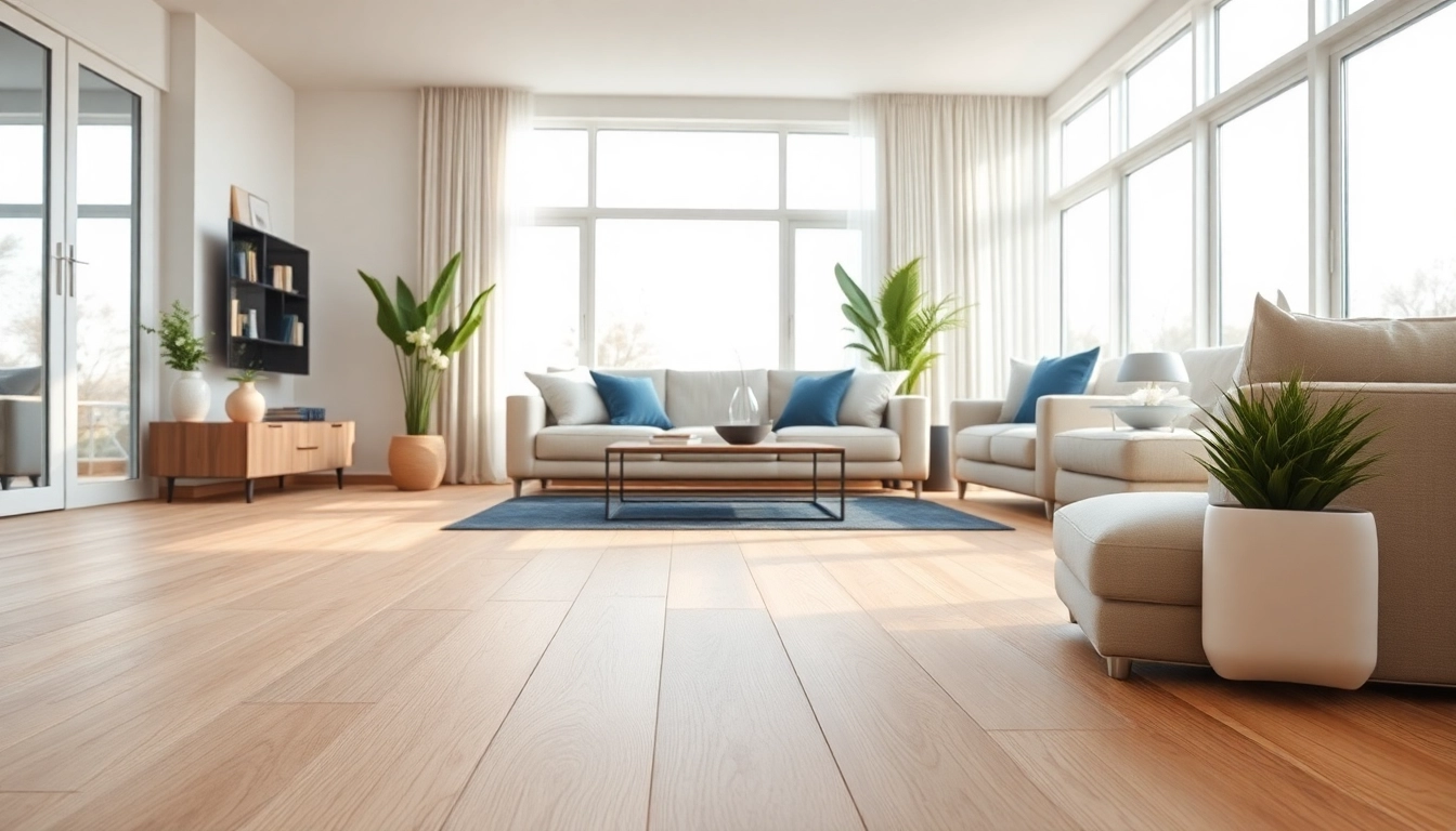 Transform your space with flooring lvp in a stylish living room showcasing elegant design.