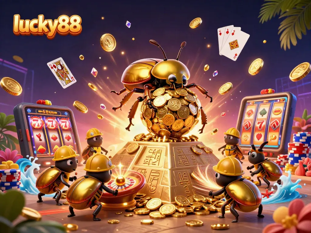 Spin and win big at lucky88 with dazzling game elements and vibrant casino excitement.