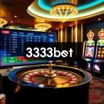 Experience seamless access with the 333bet Login, engaging with vibrant casino games and betting options.