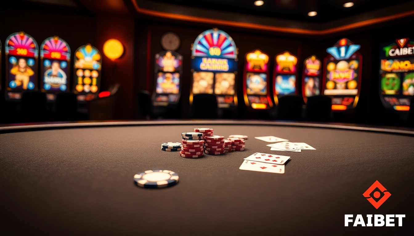 FABET offers a dynamic online casino experience with thrilling poker tables and slot machines.