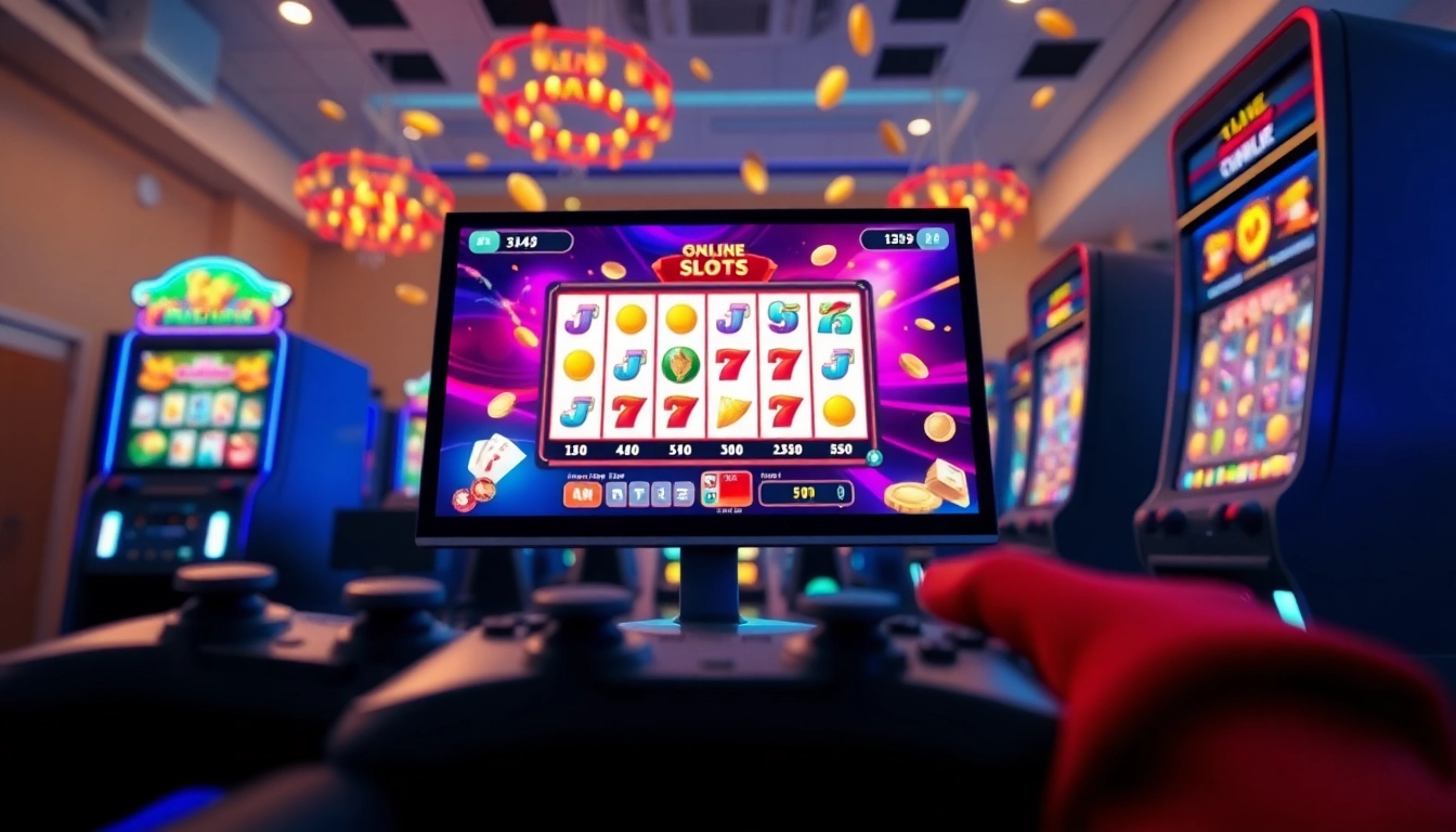 Engaging digital gaming environment with Kode4d link, showcasing vibrant slot graphics and user-friendly interface.