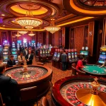 Players enjoying a thrilling gaming experience at XX88's luxurious online casino.