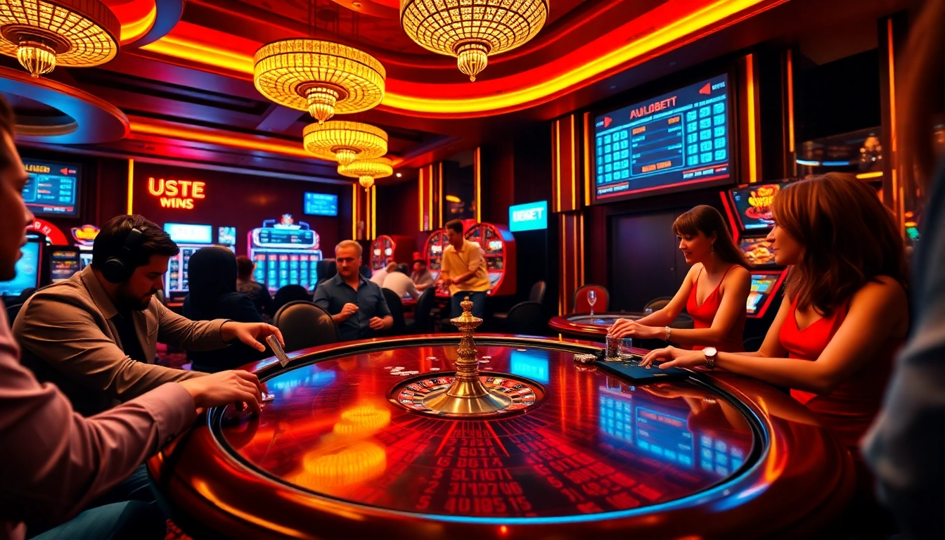 Experience the thrill of winning big at USBET with dynamic online casino games and vibrant players.