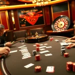 Experience the thrill of high-stakes poker at https://lucky88vi.net with luxurious decor.