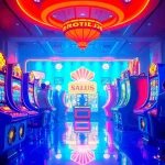 Engaging online gaming scene with vibrant slots and interfaces, highlighting hoki138 pro.
