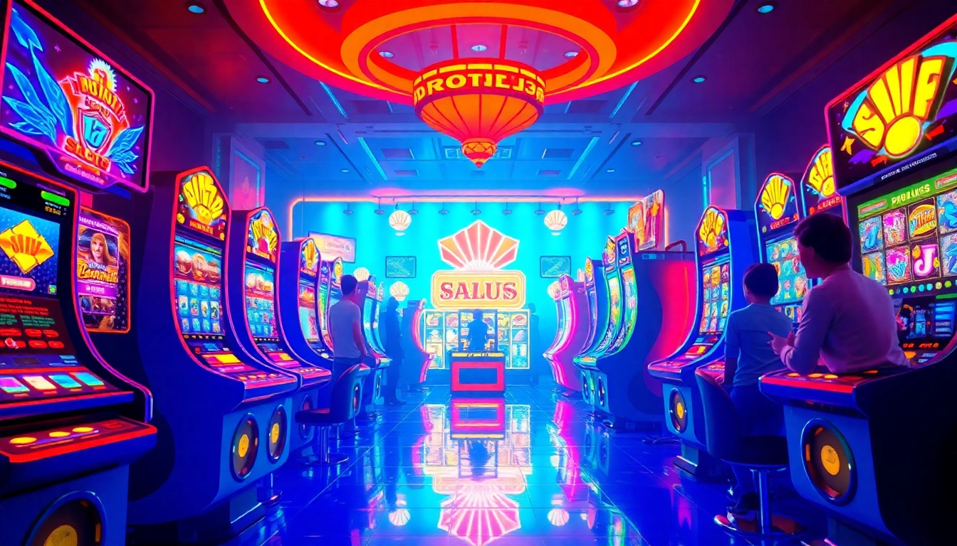 Engaging online gaming scene with vibrant slots and interfaces, highlighting hoki138 pro.