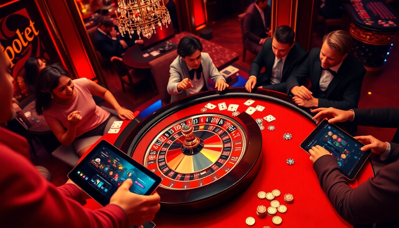 Experience the thrill of sbobet betting with a vibrant and luxurious casino scene.