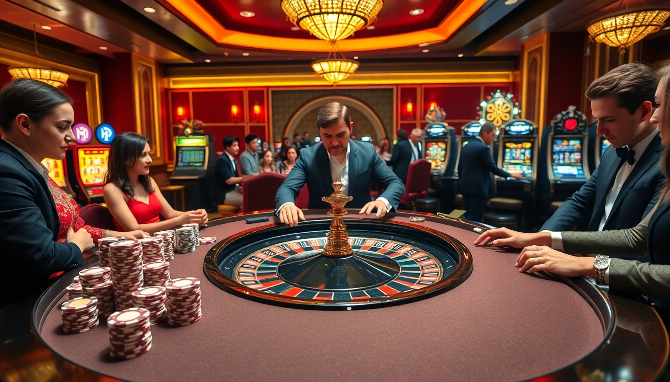 An exciting roulette game at https://rr88ez.com/ showcasing luxury casino experience.