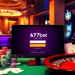 Engage in seamless betting with the 667bet Login interface surrounded by casino elements.