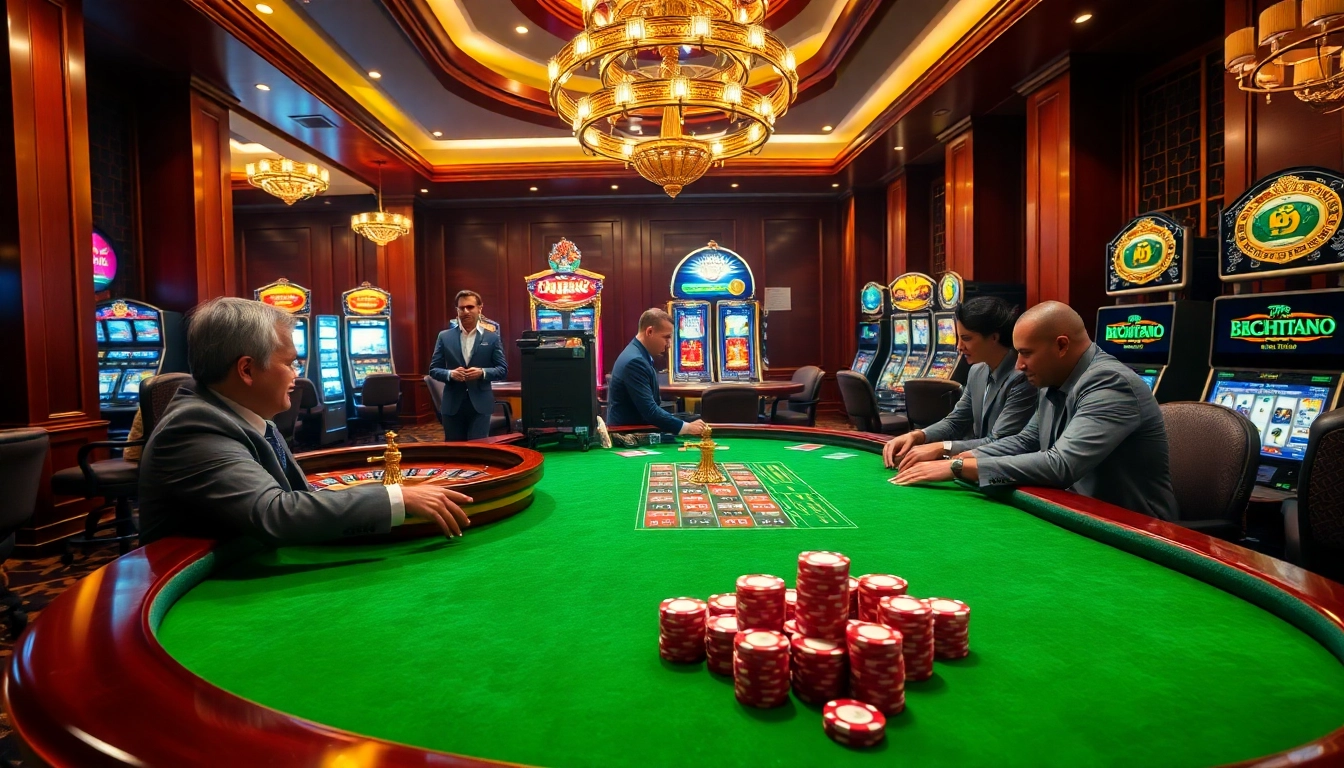 Experience high-stakes poker at 32win's luxurious gaming table with vibrant chips and cards.