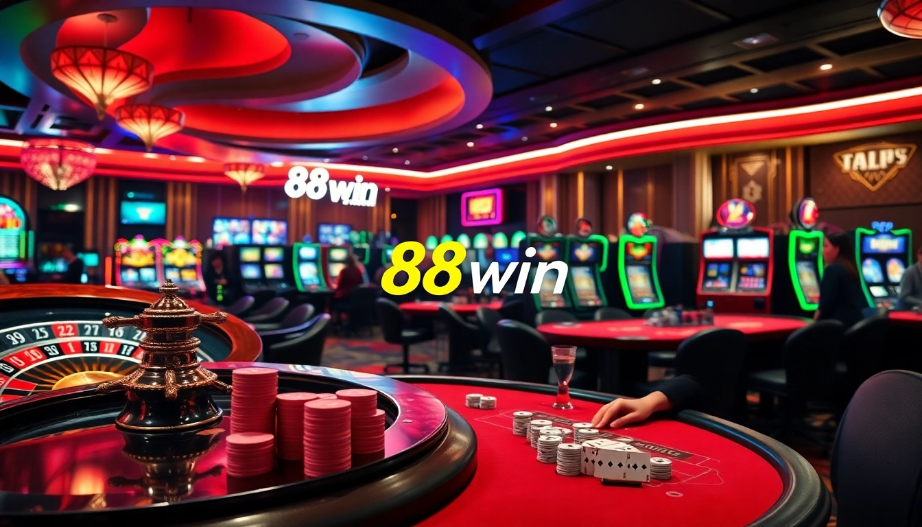 Experience the thrill of 68win casino with vibrant slot machines and exciting poker action.
