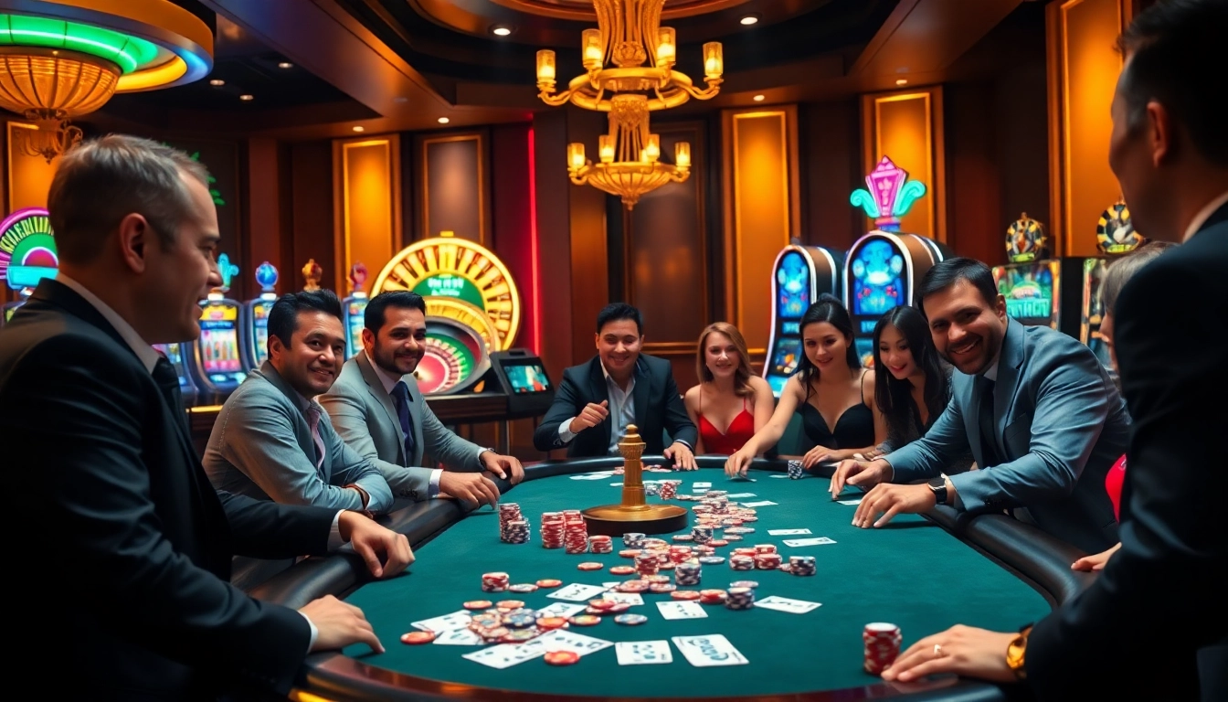 Experience high-stakes excitement at https://xx88.boats/ with vibrant poker games and luxury casino tables.