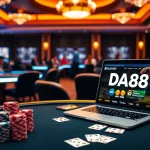 Experience the excitement of online gambling at https://da88.co.im/ with engaging poker gameplay and vibrant casino visuals.