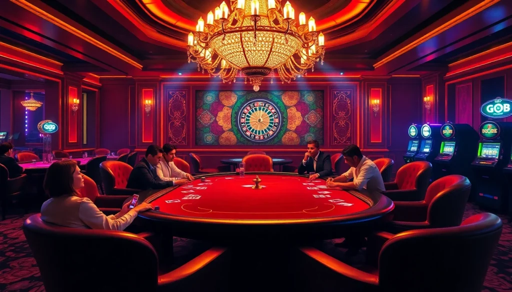 Experience luxury in the GO8 poker room, where intense gameplay meets sophisticated decor.