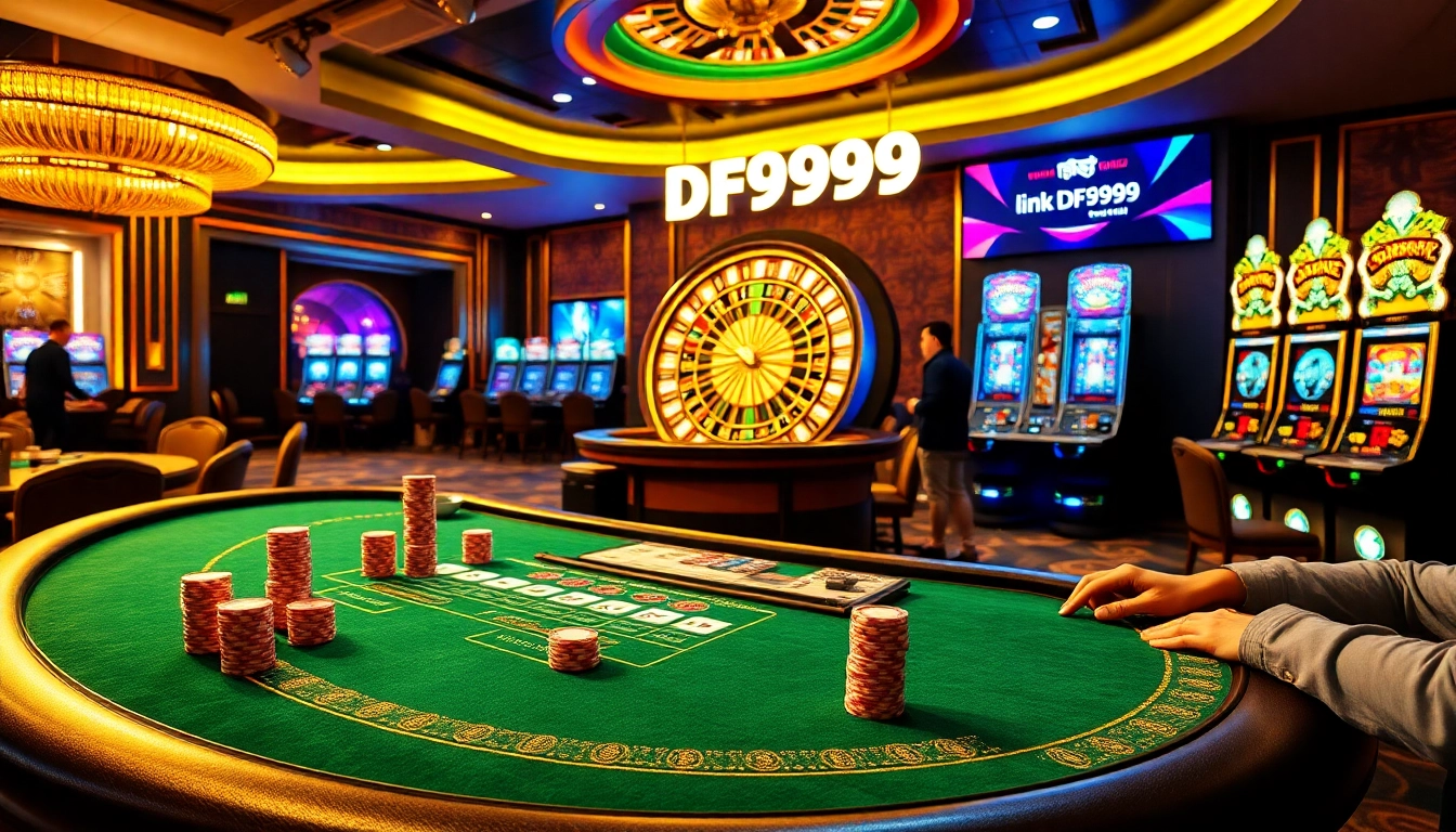 Experience thrills at DF999 link, vibrant poker games, and stunning casino visuals.