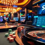 Experience the excitement of online gambling at say88 com, featuring vibrant casino tables and engaging games.