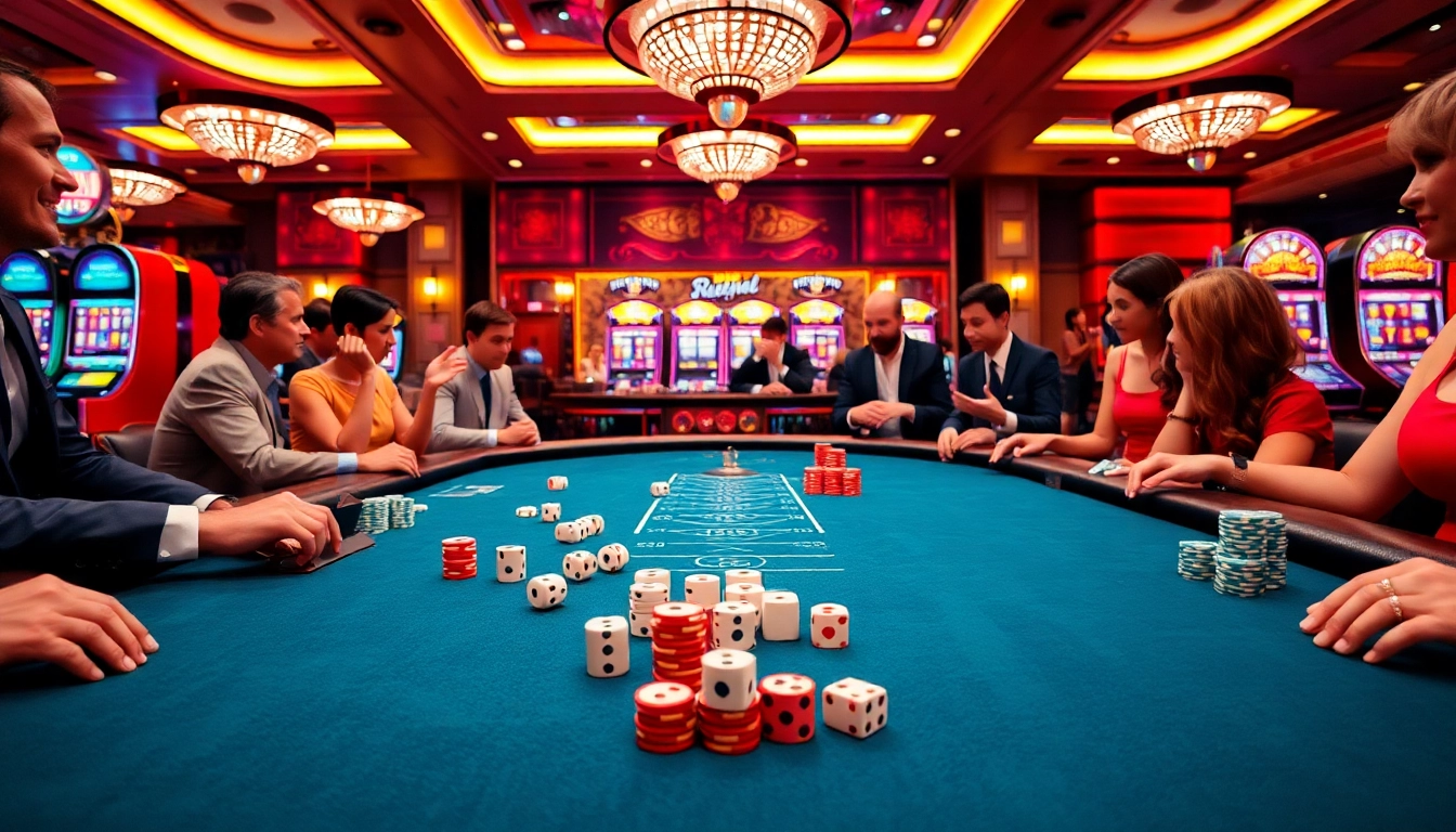 Experience high-stakes gaming at mb66.nyc with vibrant casino tables and thrilling gameplay.