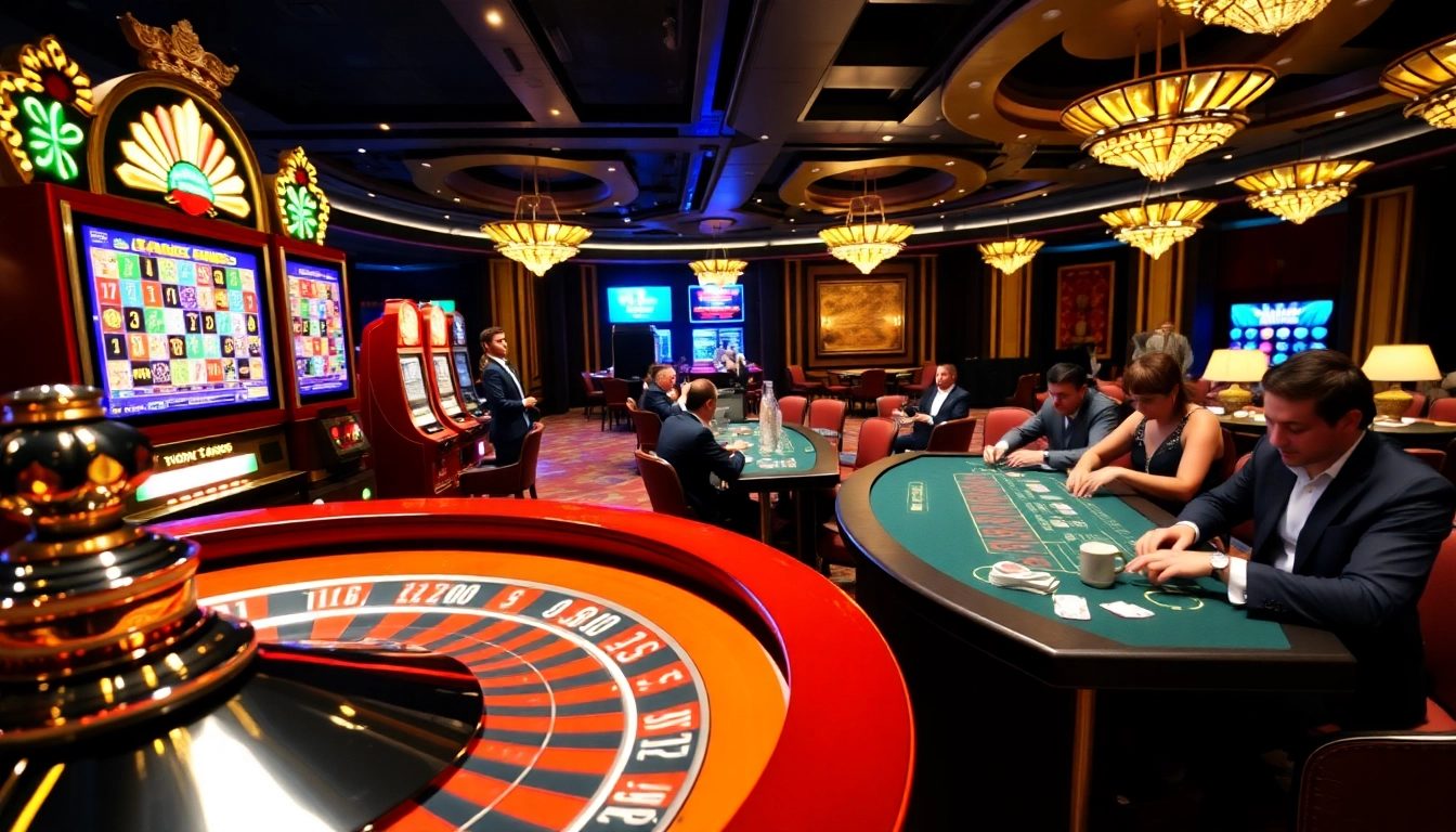 Exciting gameplay at MM88 with roulette, poker, and vibrant casino elements.