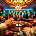 Experience thrilling gameplay with luckywin 77 at a vibrant casino table.