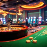 Experience the excitement of winning at 777VIP's luxurious casino with vibrant tables and energetic players.