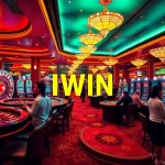 IWIN showcases the excitement of casino gambling with lively tables and engaging players.