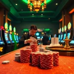 Experience the thrill of winning at https://sumvip.app/ with vibrant slot machines and a stylish dealer.