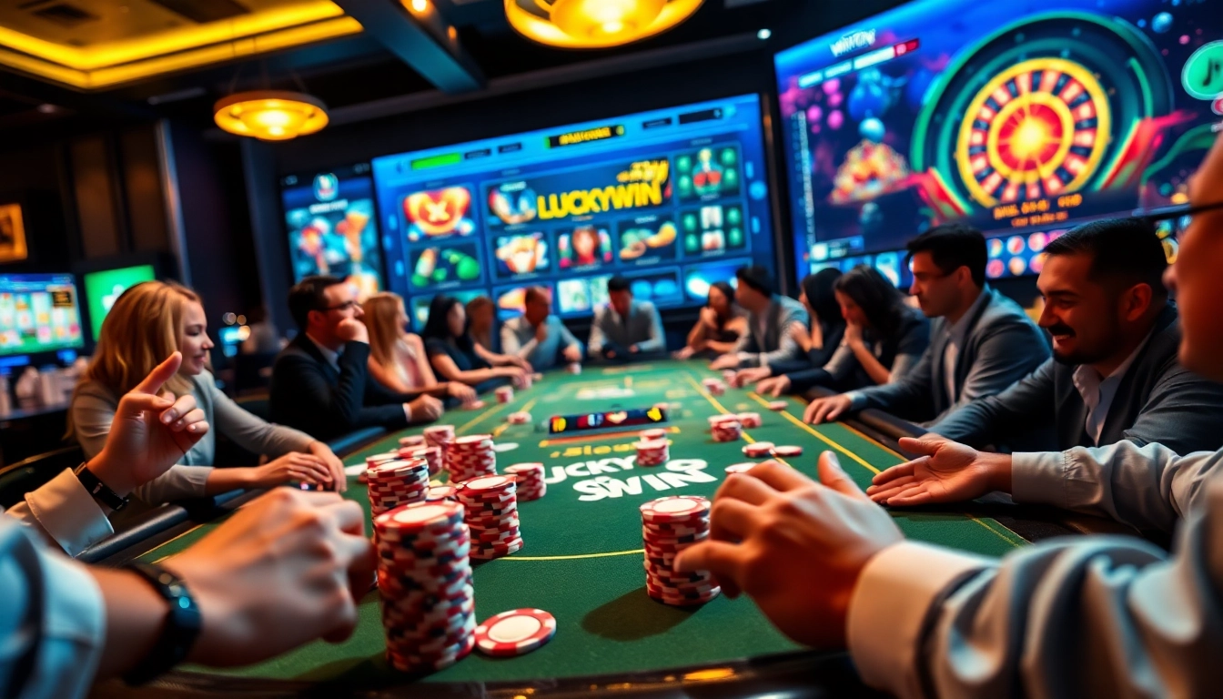 Experience excitement at the LUCKYWIN online casino with vibrant tables and thrilling games.