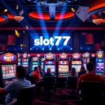 Play thrilling slot777 machines in an exciting casino atmosphere filled with luxury.