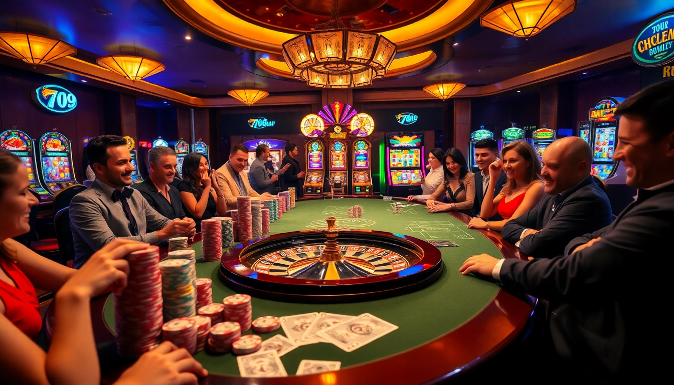 Experience the excitement of gambling at 789club with vibrant tables and dynamic players.