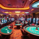 Experience the thrill of gambling with vibrant casino visuals from https://xx88.eu.com/ showcasing poker tables and roulette wheels.
