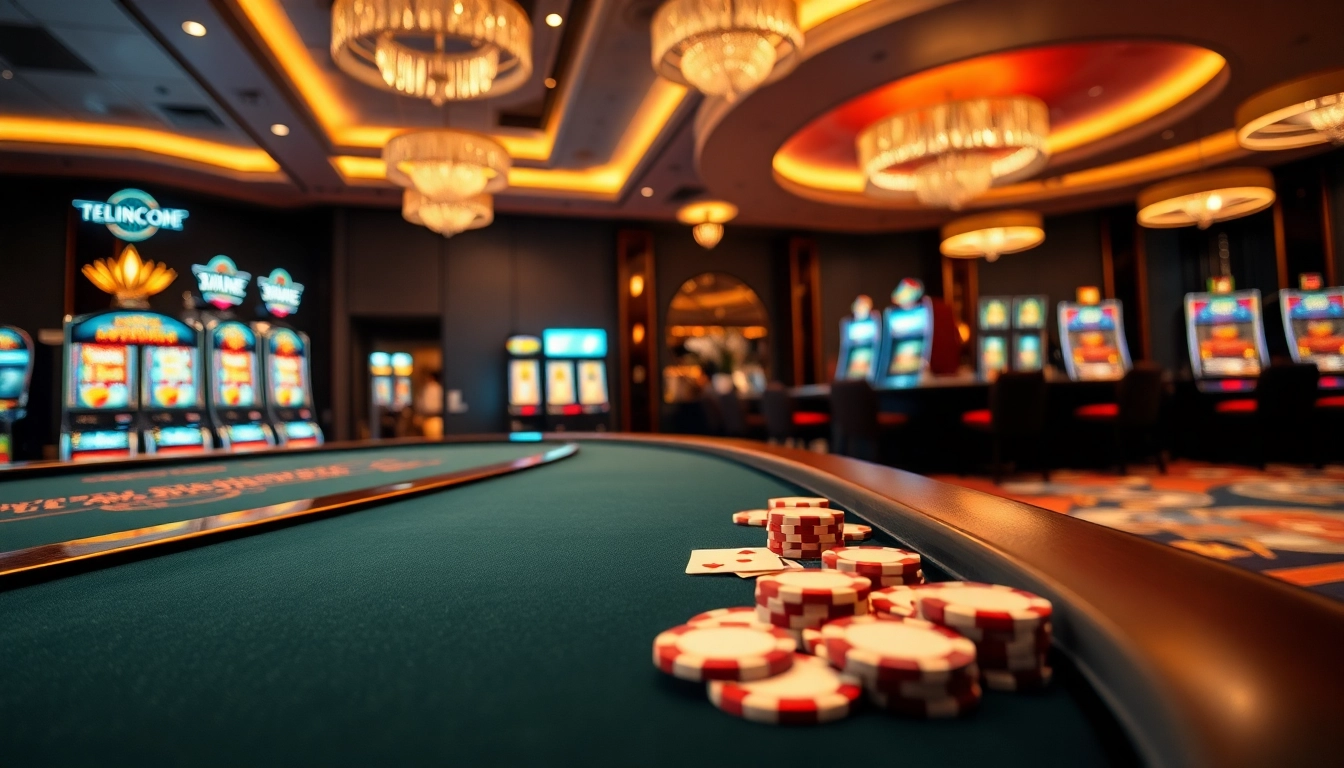 Experience the excitement at the meilleur casino en ligne belgique featuring vibrant games and inviting decor.
