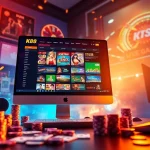 K88win online gaming platform showcasing thrilling slot games and betting options.