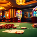 Experience the thrill of MM88 with vibrant poker chips and casino games in an exciting environment.