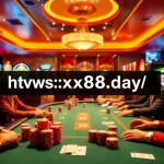 Engaging players share excitement at a poker table in the luxurious environment of https://xx88.day/ casino.