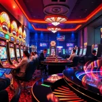 Experience the thrill of uu88 gaming with elegant slot machines and vibrant roulette tables.