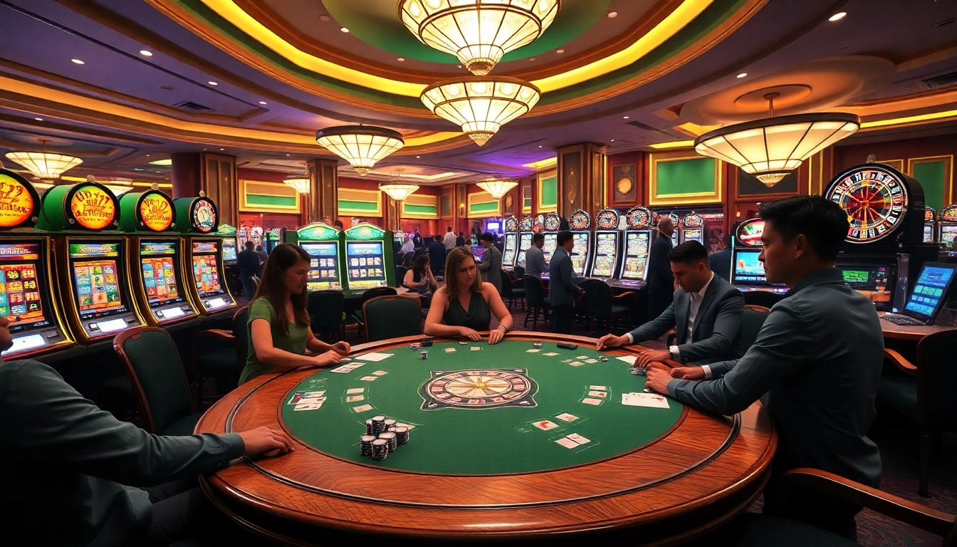 Experience the thrill of PG99 casino games with vibrant slot machines and poker action.