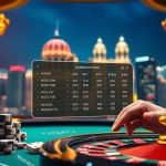 A thrilling online gaming experience at https://kjcpro.it.com/ showcasing a luxurious casino atmosphere with chips and roulette.