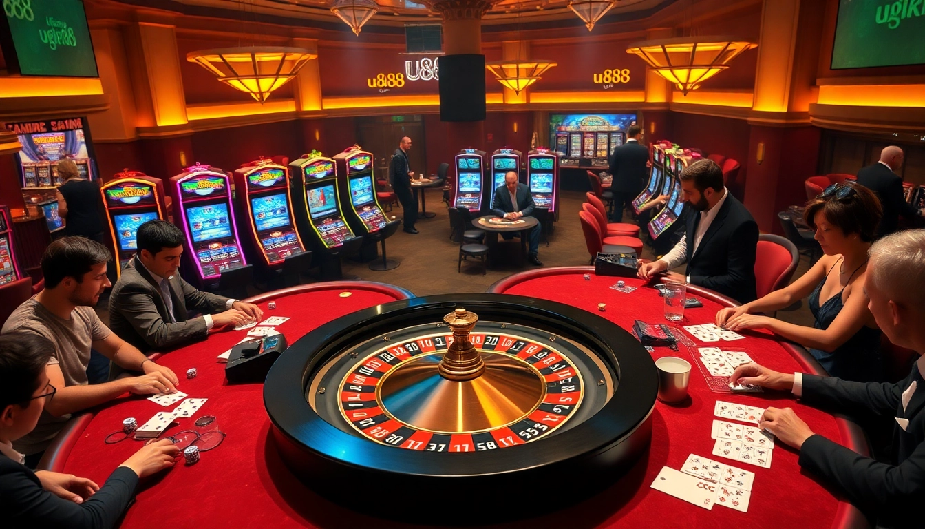 Experience luxury and excitement with u888 gaming at the premier casino tables.