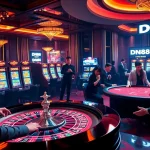 Exciting action at DN88 casino with players engaging in high-stakes roulette and poker.