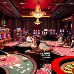 Players winning at 789win casino, immersed in thrilling poker and roulette action amidst elegant decor.
