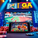 DAGA online gambling interface showcasing live cockfighting and casino games on dagawin.live.