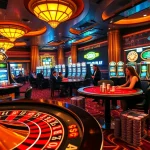 Engaging gamblers play at the S8-themed casino table, showcasing excitement and luxury.