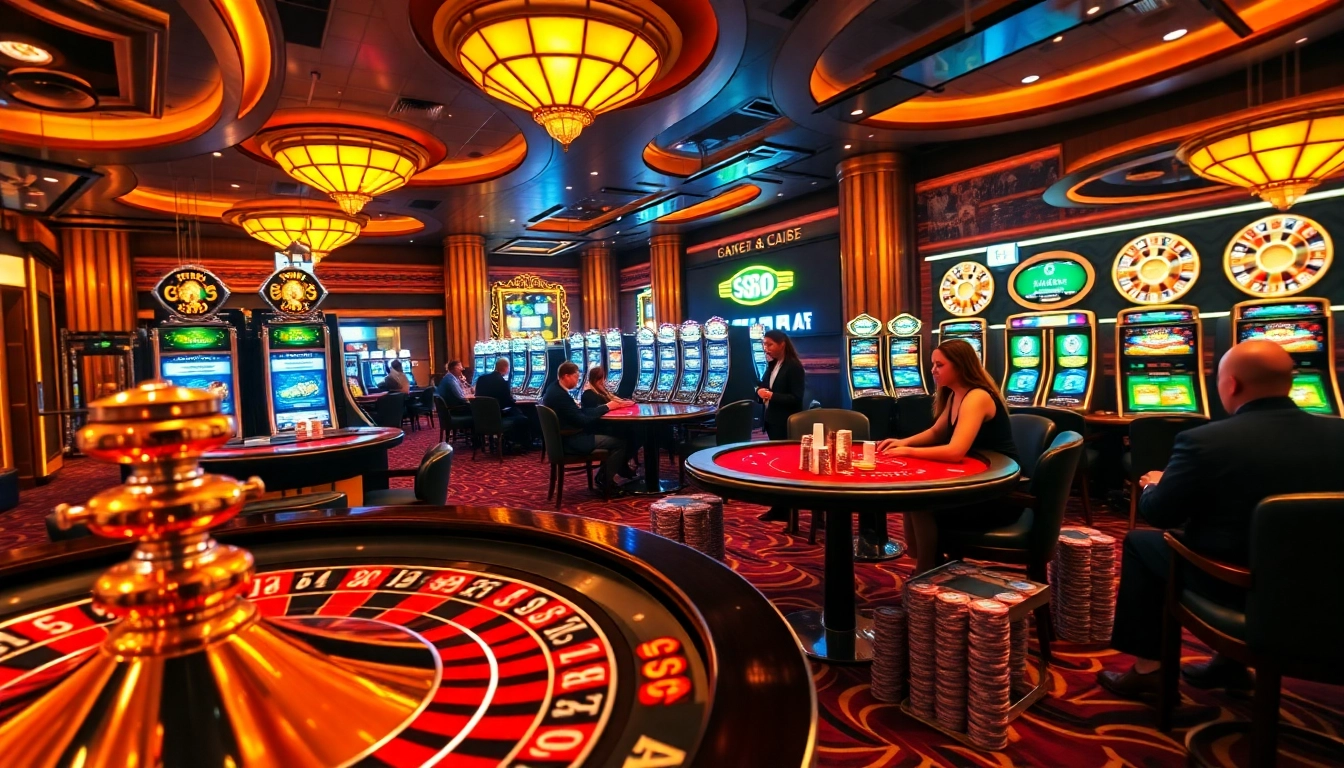 Engaging gamblers play at the S8-themed casino table, showcasing excitement and luxury.