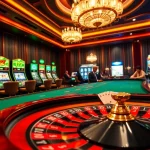 MM99 showcases excitement at a luxurious casino poker table with vibrant games and rich ambiance.