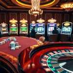 Players engaging in exciting casino action at GG88, featuring colorful poker chips and roulette.