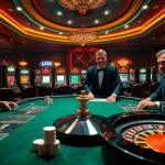 Experience the excitement of sc88 uy tín in a luxurious casino setting with chips and cards.